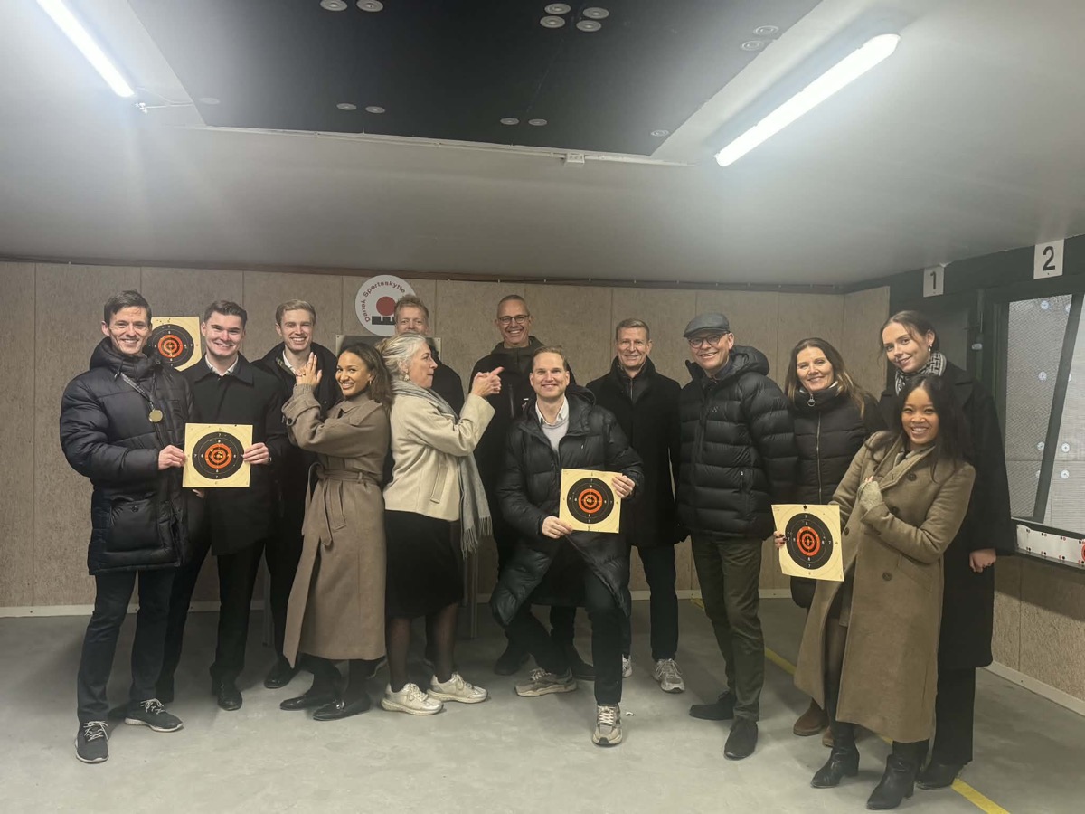 Firmaevent med skydning hos Shooting Tiger København